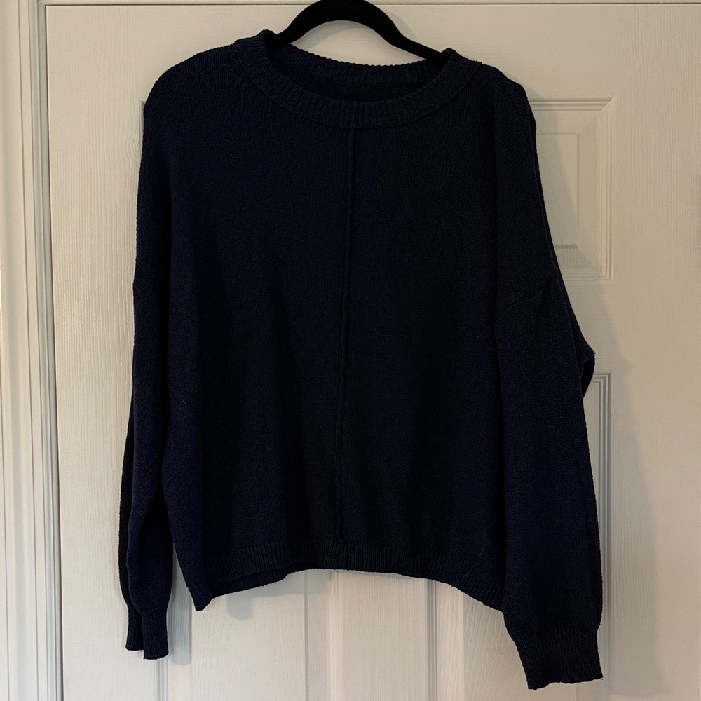 Navy Crewneck Sweater